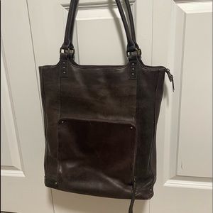 Beautiful high quality leather work/computer bag.